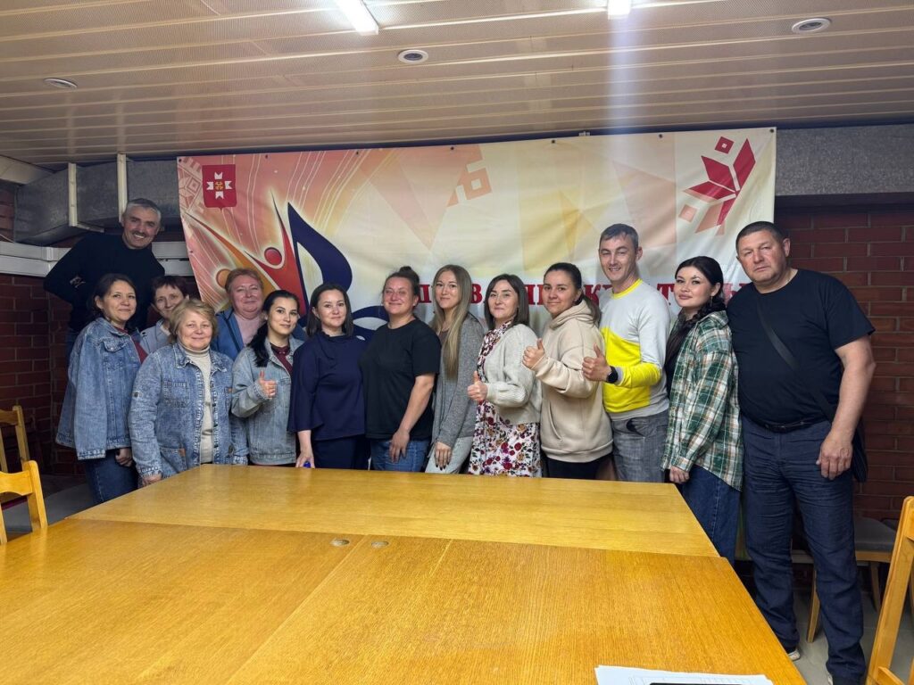 Финальное занятие в Можгинском районе