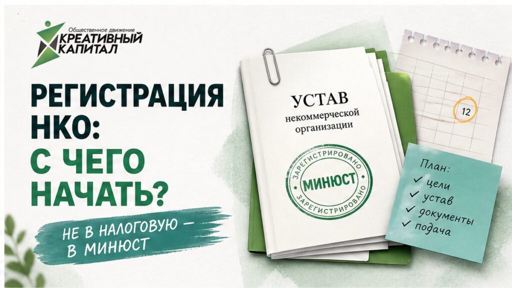 Регистрация НКО: устав, документы и спокойный старт инициативной группы